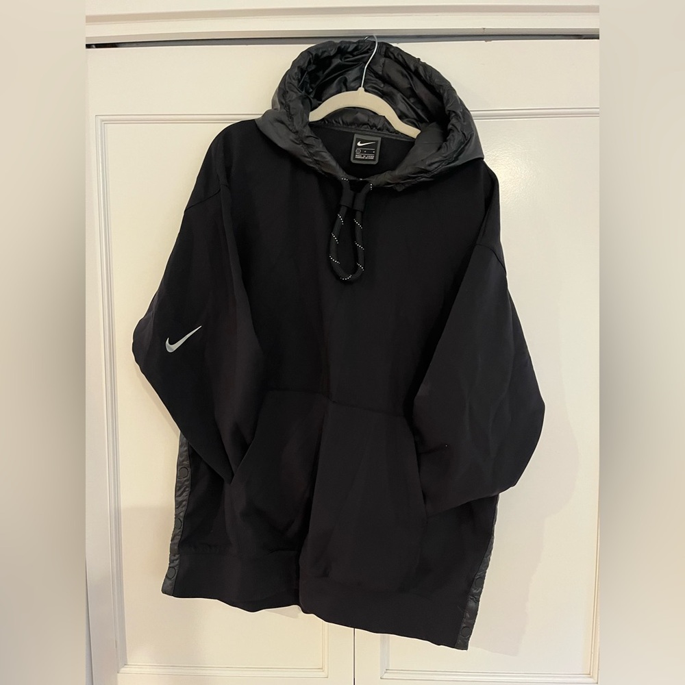 Nike Size L neoprene + puffer hoodie
